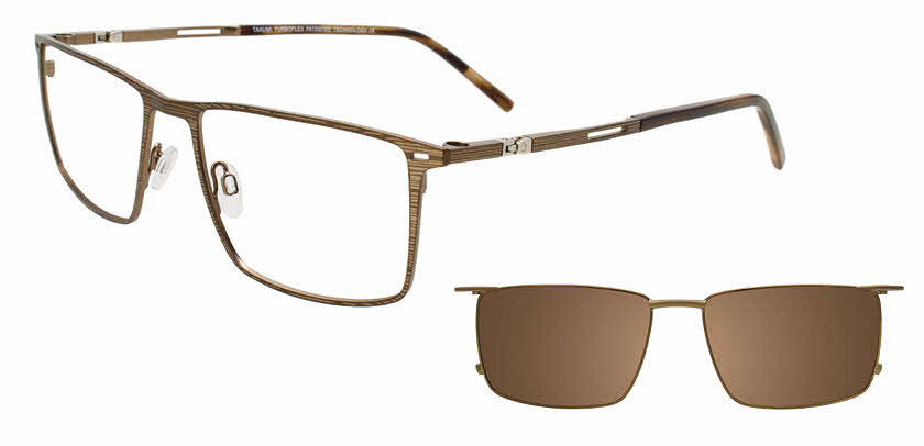 Takumi TK1295 With Magnetic Clip-On Lens Eyeglasses | FramesDirect.com