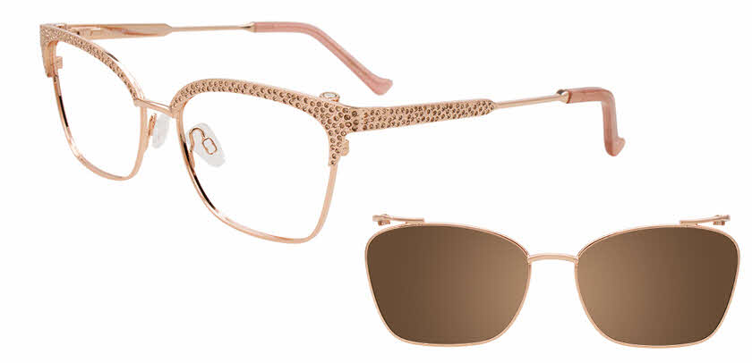 Takumi TK1314 With Magnetic Clip-On Lens Eyeglasses | FramesDirect.com