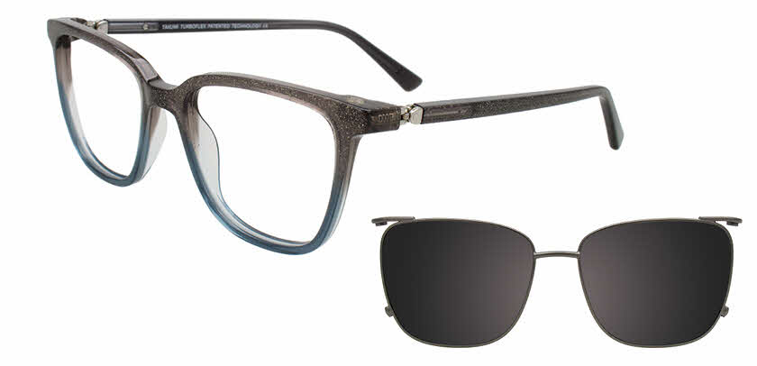 Takumi TK1321 With Magnetic Clip-On Lens Eyeglasses | FramesDirect.com
