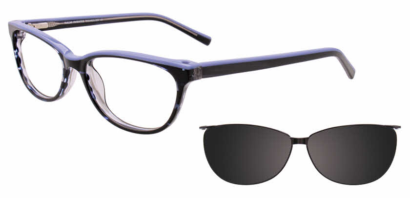 Visit Eyeglasses Takumi TK962 With Magnetic Clip-On Lens Image 1