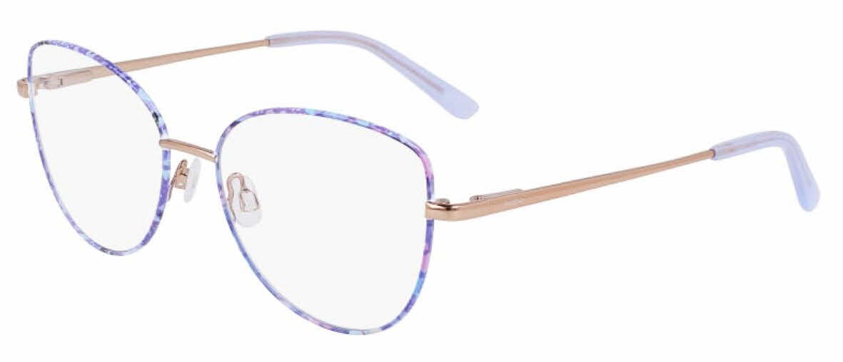 Visit Eyeglasses Bebe BB5207 Blue Floral (422) Image 1