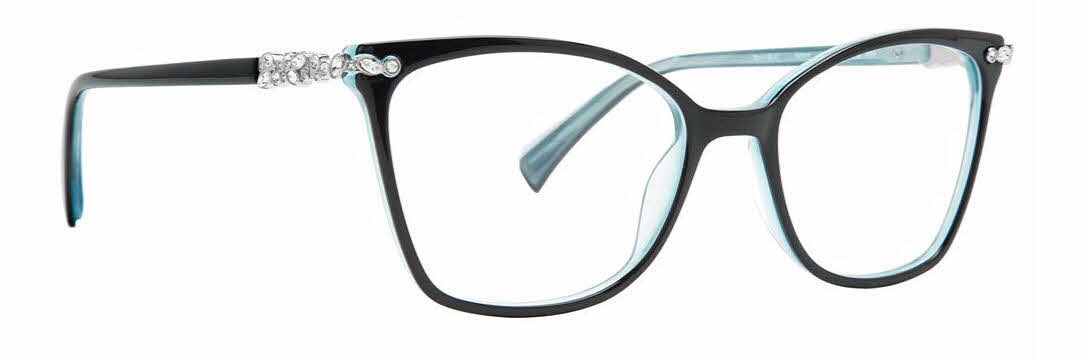 Badgley Mischka Selene Womens Eyeglasses in Black 285$