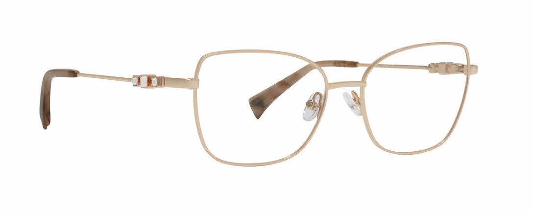 Badgley Mischka Claudina Women's Eyeglasses in Gold
