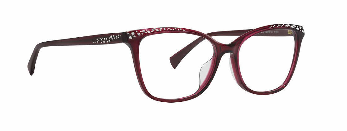 Badgley Mischka Jeune Women's Eyeglasses in Red