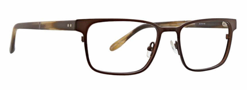 Badgley Mischka Saratoga Men's Eyeglasses in Brown
