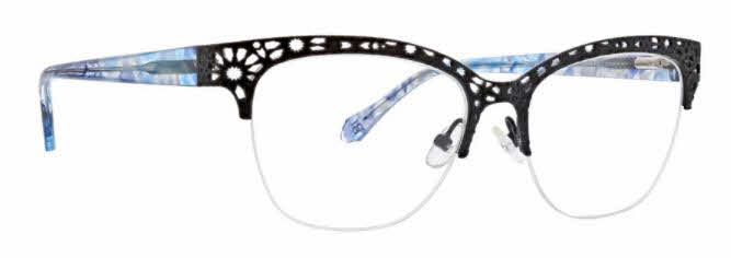 Badgley Mischka Floretta Women's Eyeglasses In Black
