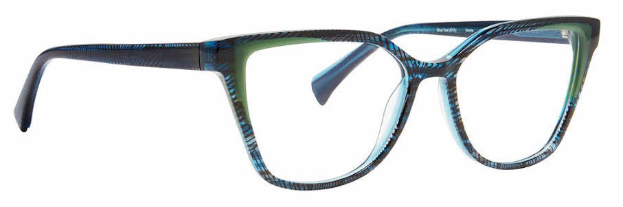 Badgley Mischka Vonne Women's Eyeglasses in Blue