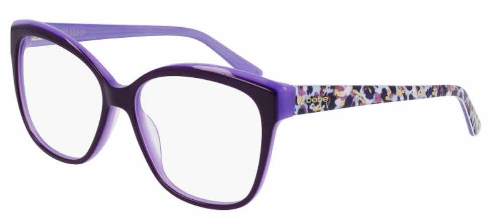 Bebe BB5214 Women's Eyeglasses In Purple