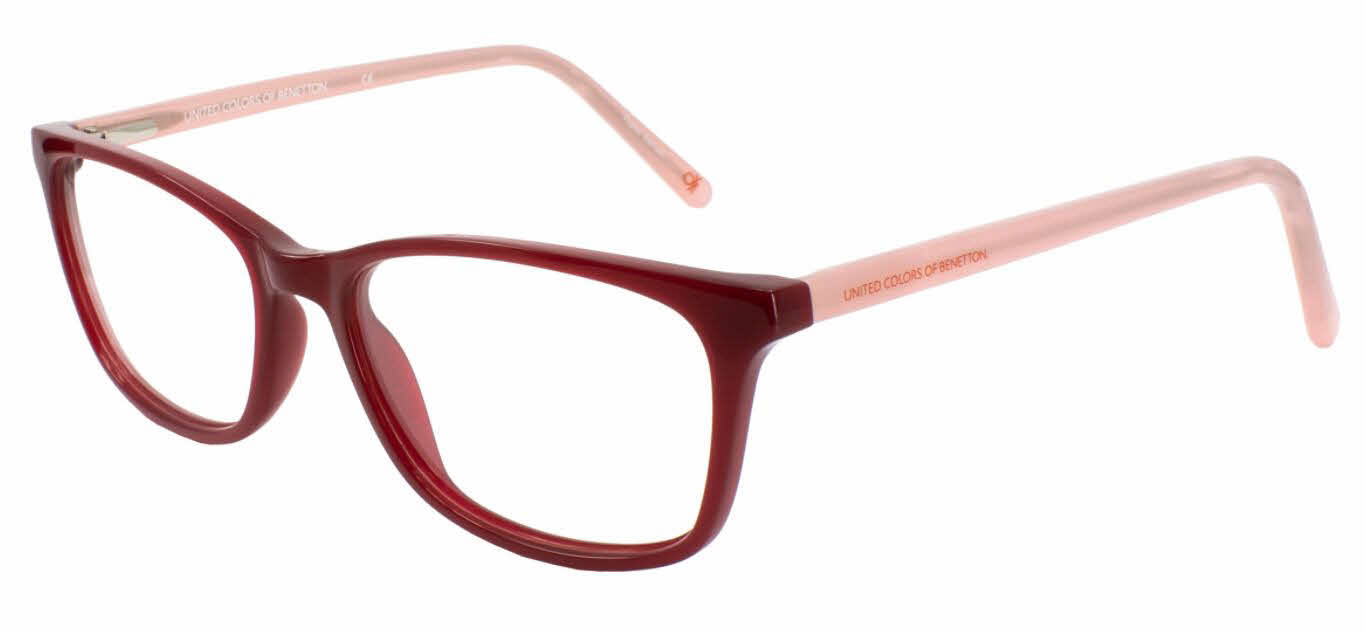 Benetton BEO 1032 Women's Eyeglasses In Red