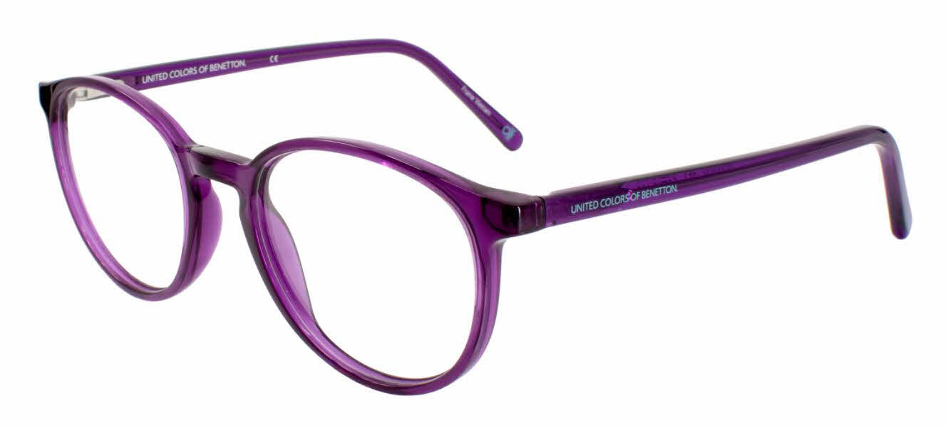 Benetton BEO 1036 Women's Eyeglasses In Purple