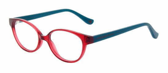 Benetton Kids BEKO 2008 Girls Eyeglasses In Red