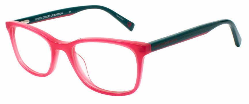 Benetton Kids BEKO 2007 Girls Eyeglasses In Pink