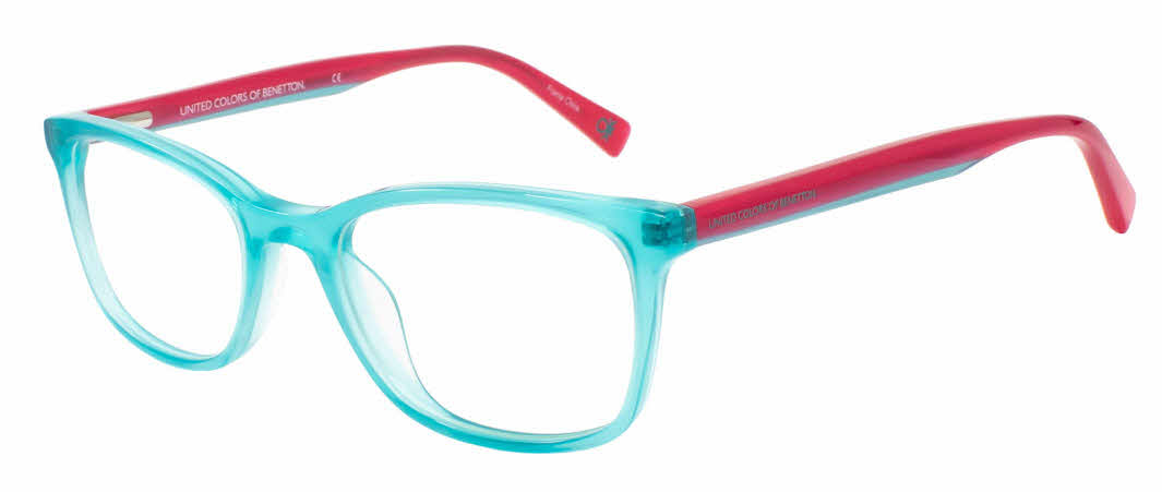 Benetton Kids BEKO 2007 Girls Eyeglasses In Red