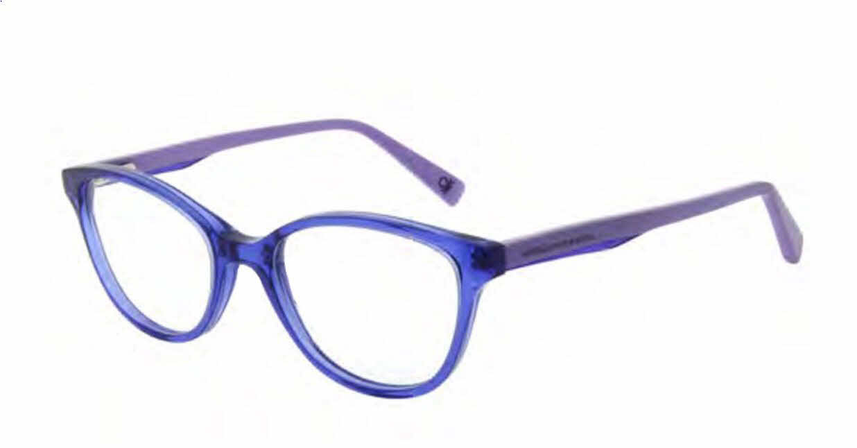 Benetton Kids BEKO 2005 Girls Eyeglasses In Blue