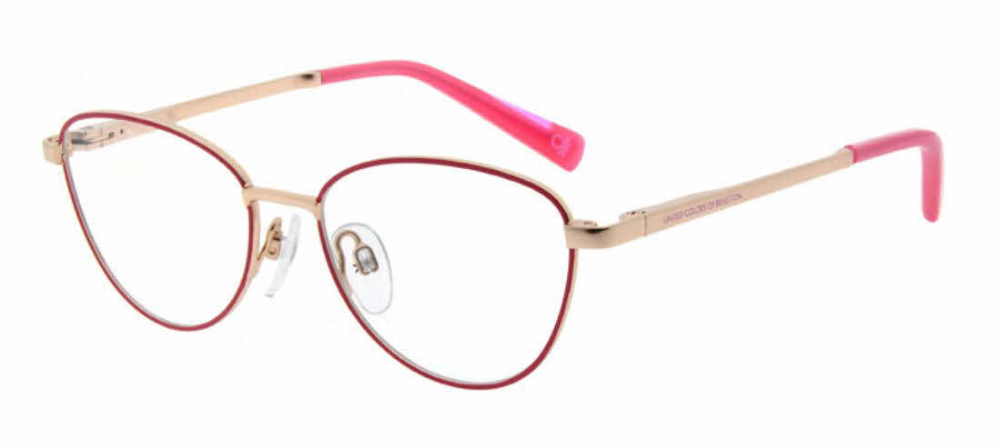 Benetton Kids BEKO 4001 Girls Eyeglasses In Red