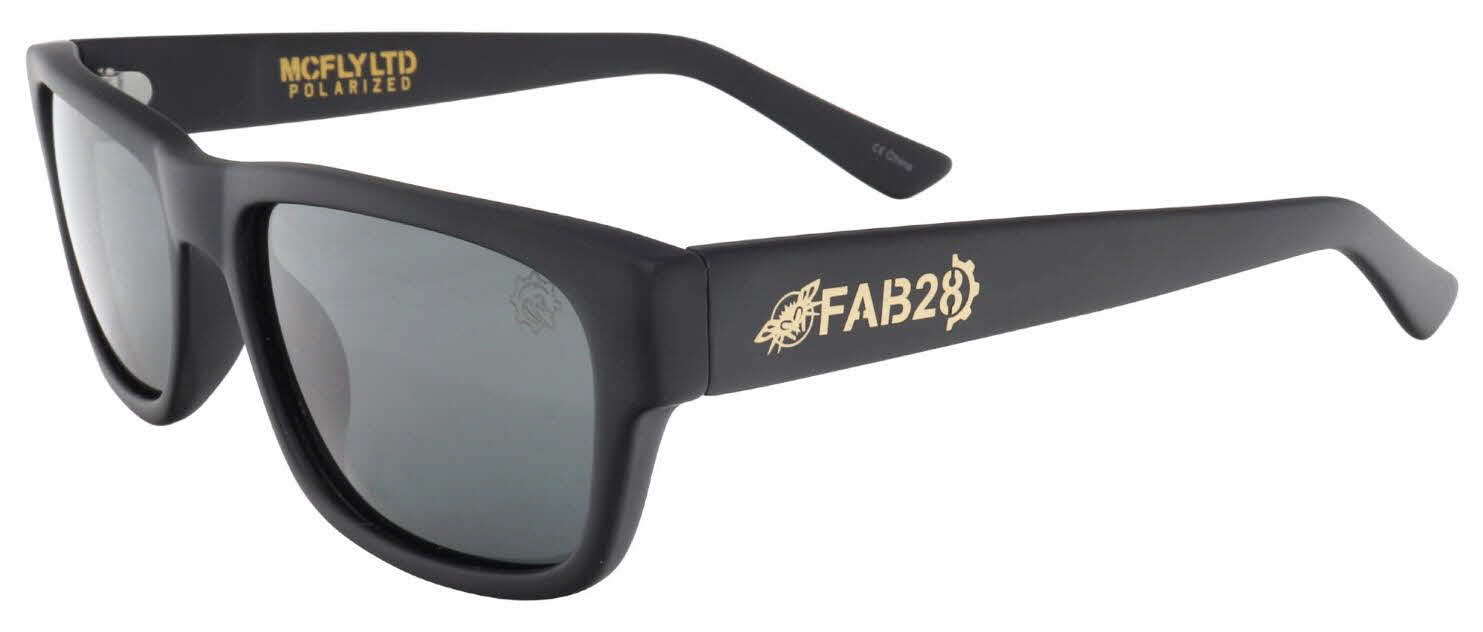 Dank je tennis Voorlopige Black Flys Fab 28 McFly Collaboration Sunglasses | FramesDirect.com