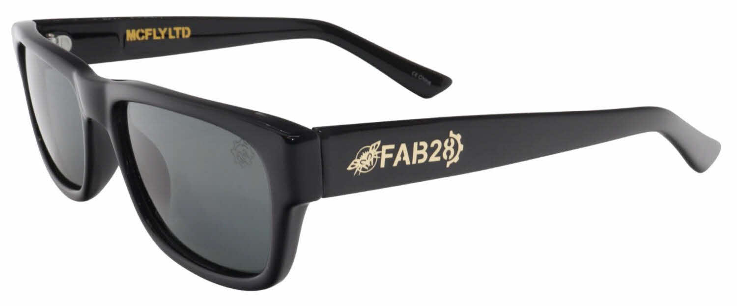 Black Flys Fab 28 McFly Collaboration Sunglasses In Black