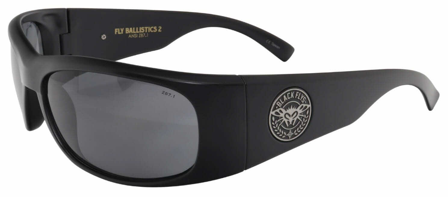 Black Flys Fly Ballistics 2 Men's Sunglasses In Black