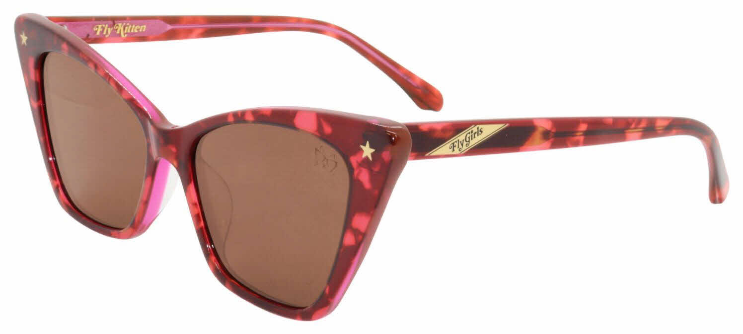 50’s Retro Throwback Cat Eye Sunglasses ? FlyGirls Fly Kitten Sunnies 1950 main image 3