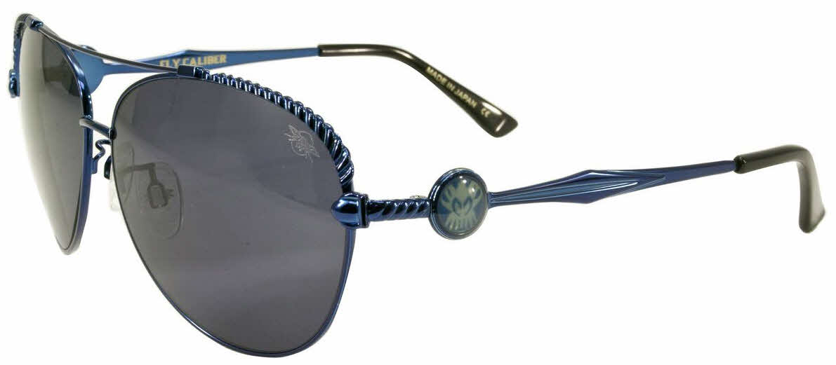Black Flys Fly Caliber Sunglasses In Blue