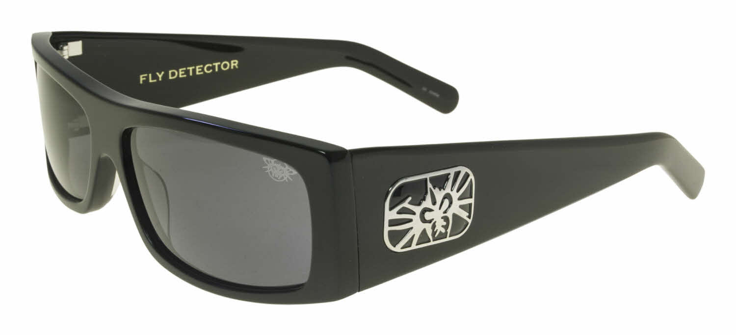 Black Flys Fly Detector Sunglasses In Black
