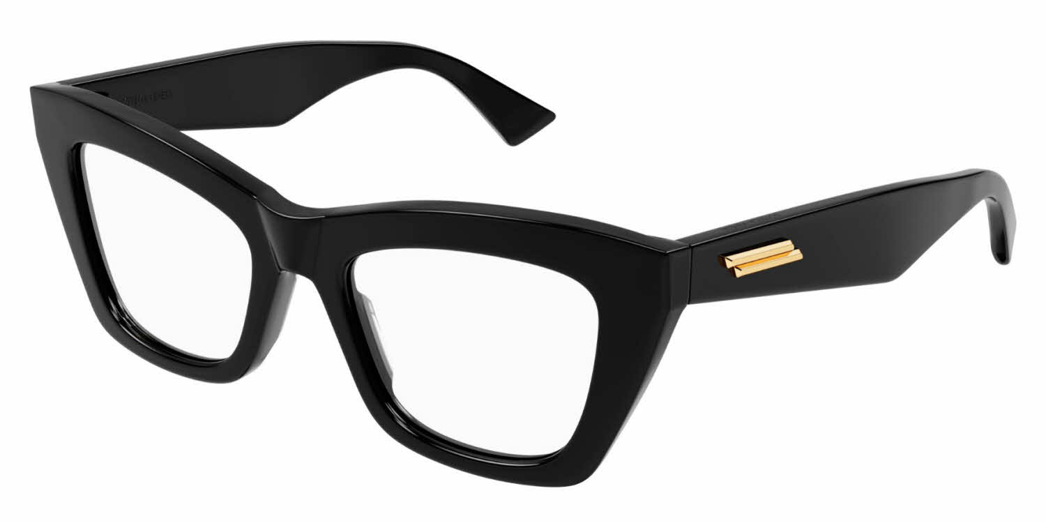 Bottega Veneta BV1215O Women's Eyeglasses, In Black