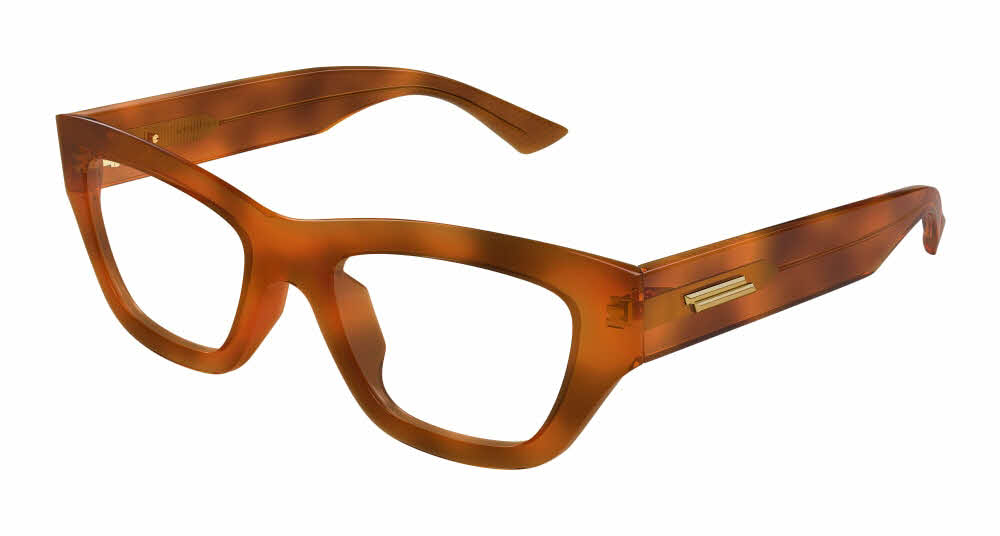 Bottega Veneta BV1360O Women's Eyeglasses in Tortoise