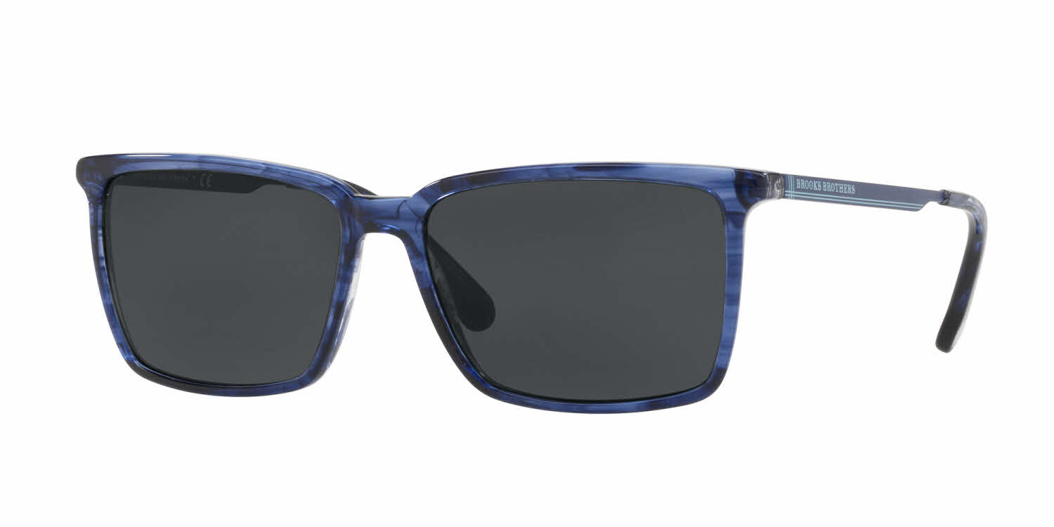 Brooks Brothers BB 5038S Men's Prescription Sunglasses In Blue