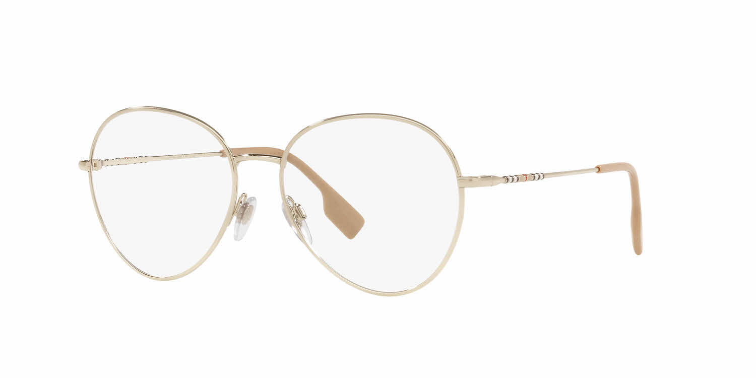 Burberry BE1366 Women's Eyeglasses, In Light-Gold