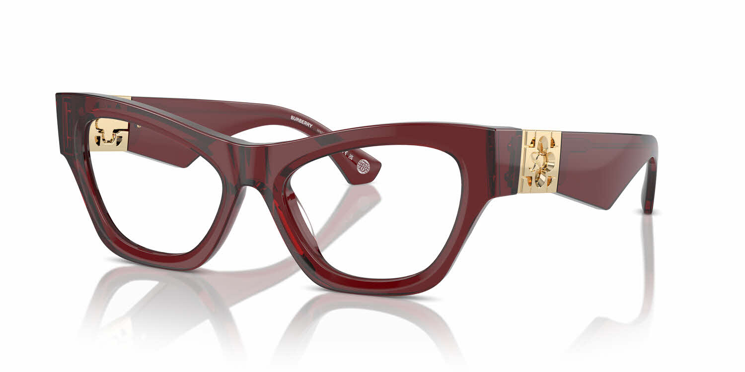 Burberry BE2405U Womens Eyeglasses in Burgundy 273$
