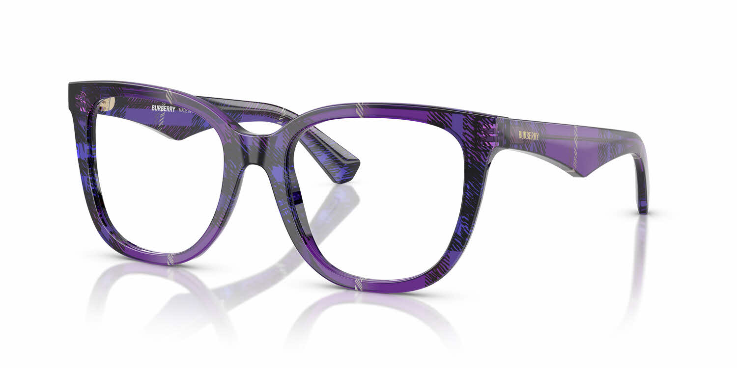 Burberry BE2415 Women's Eyeglasses in Purple