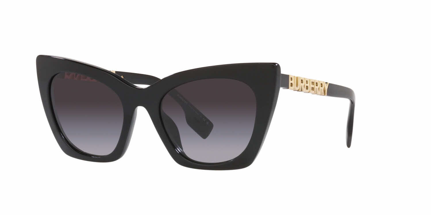 Burberry BE4372U Women's Sunglasses, In Black