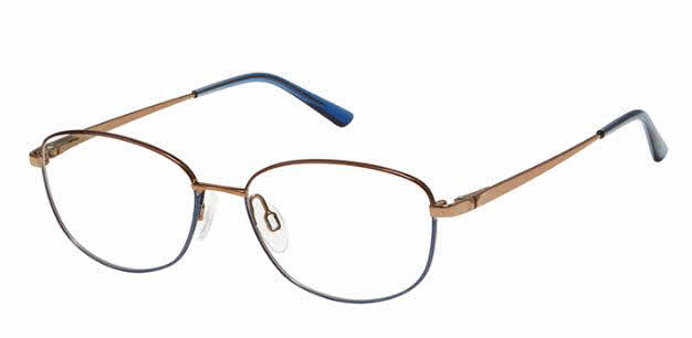 CHARMANT Titanium Perfection CT 29235 Women's Eyeglasses in Brown