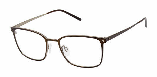 CHARMANT Titanium Perfection CT 29135 Mens Eyeglasses in Brown 142$
