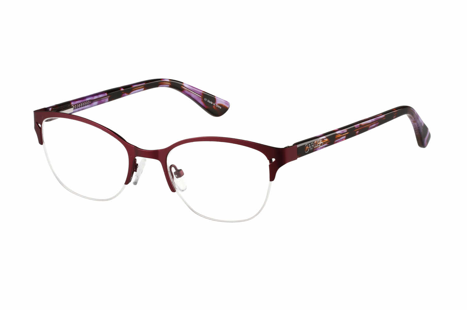 Carlos By Carlos Santana CLS 06 Women's Eyeglasses In Purple