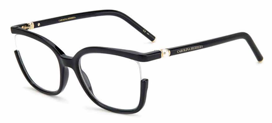 Carolina Herrera CH-0004 Women's Eyeglasses In Black