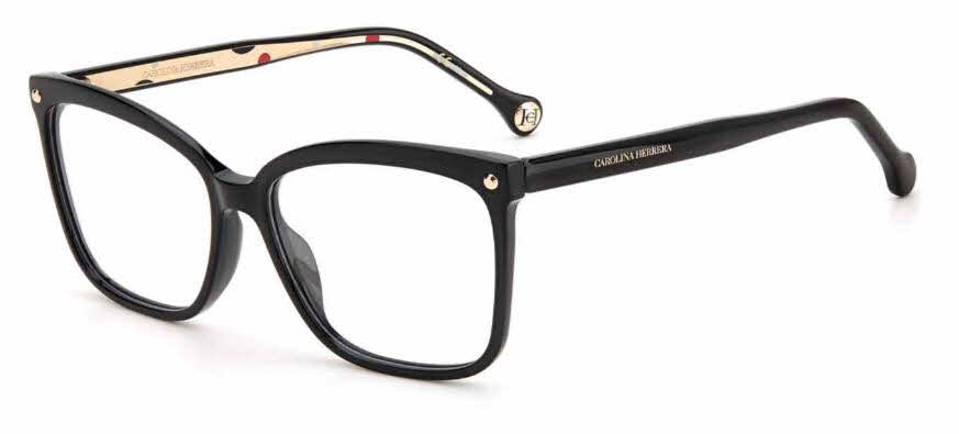 Carolina Herrera CH-0012 Women's Eyeglasses In Black