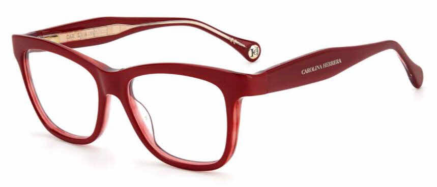 Carolina Herrera CH-0016 Women's Eyeglasses In Burgundy