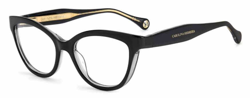 Carolina Herrera CH-0017 Women's Eyeglasses In Black