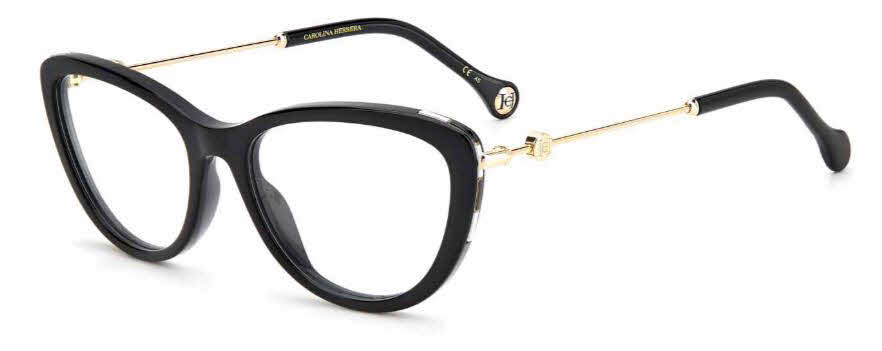 Carolina Herrera CH-0021 Women's Eyeglasses In Black