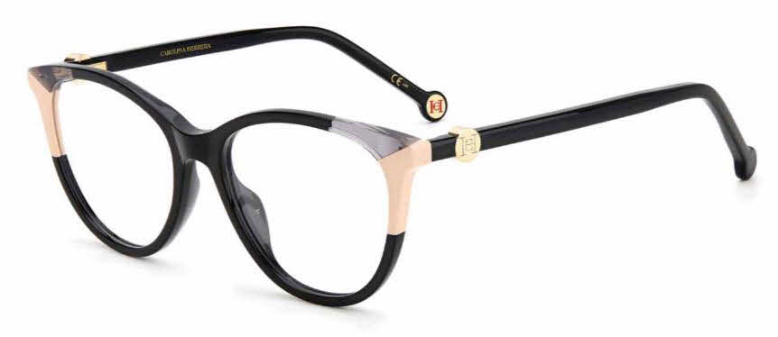 Carolina Herrera CH-0054 Women's Eyeglasses In Black