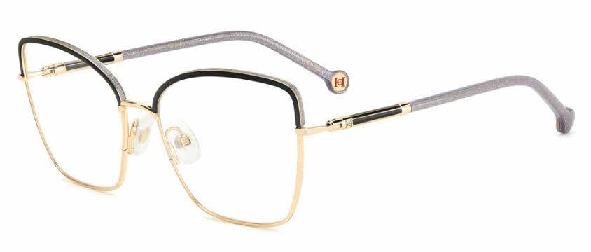 Carolina Herrera HER-0234 Womens Eyeglasses in Black 140$