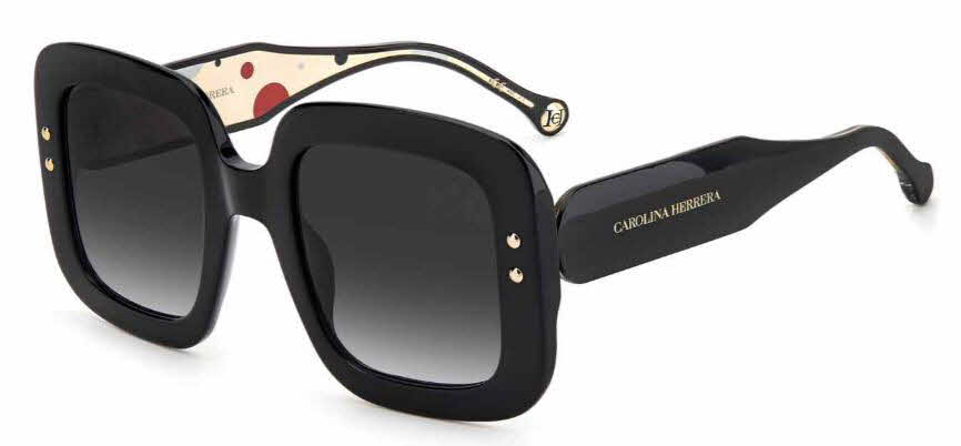 Carolina Herrera CH-0010/S Women's Sunglasses In Black