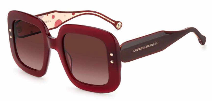 Carolina Herrera CH-0010/S Women's Sunglasses In Burgundy