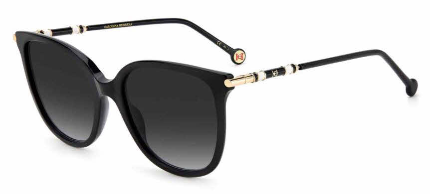 Carolina Herrera CH-0023/S Women's Sunglasses, In Black