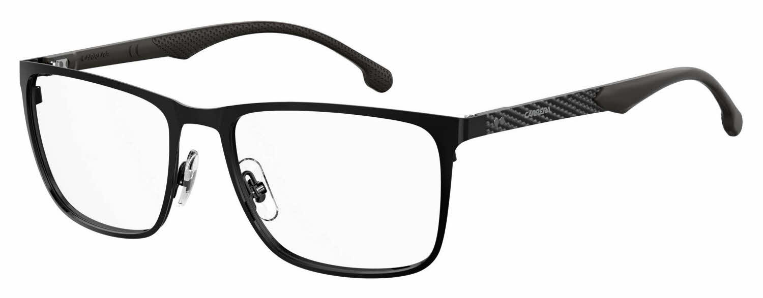 Carrera 8831 Eyeglass Frames CA8831-0R80-5518 Semi Matte Dark Ruthenium Frame Lens Diameter