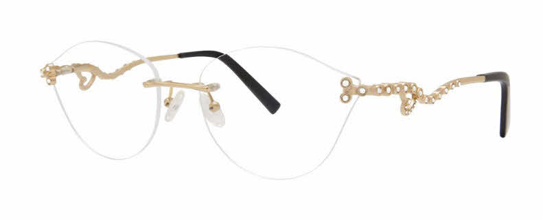 Caviar Caviar 2412 Womens Eyeglasses in Gold 429$