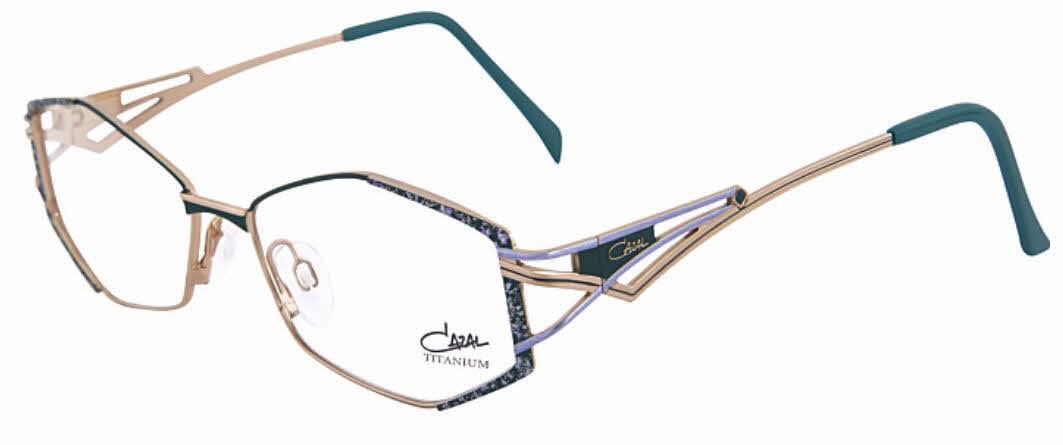 Cazal 1267 Women's Eyeglasses In Gold