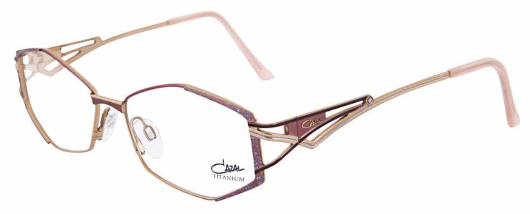 Cazal 1267 Women's Eyeglasses In Gold