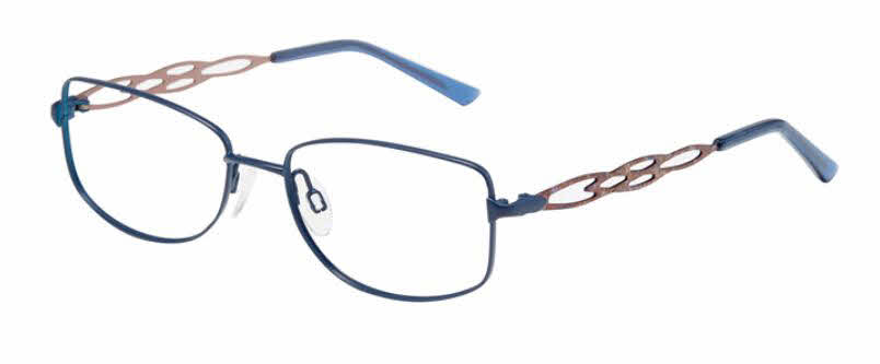 CHARMANT Titanium Perfection CT 29212 Women's Eyeglasses In Blue